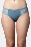 PrettyCat Medium Rise Three-Fourth Coverage Bikini Panty - Sea Green — thumbnail 1